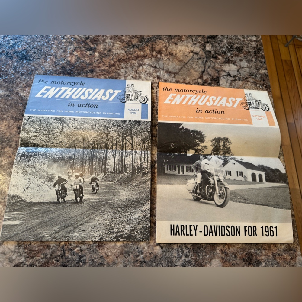 1960s Vintage Motorcycle Enthusiast Magazines - Picture 2 of 7